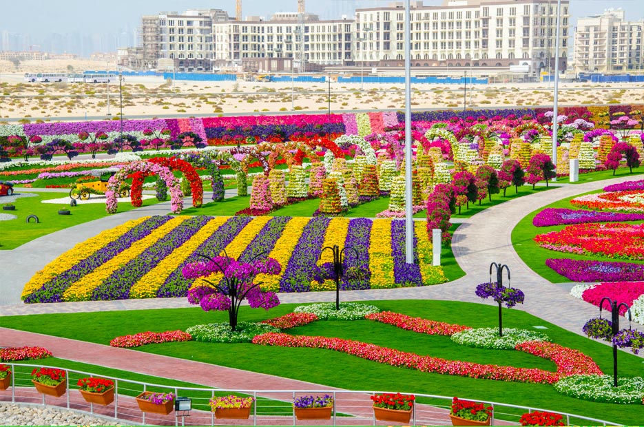 Vườn hoa lớn nhất thế giới ở Dubai