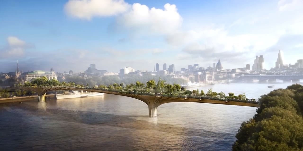Garden Bridge – dự án công trình xanh đầy mê hoặc