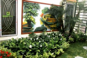 Thiết kế và thi công sân vườn ở Ninh Hiệp