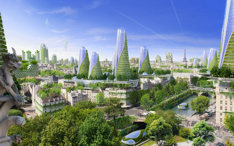Công trình xanh – tương lai của thành phố Paris 2050