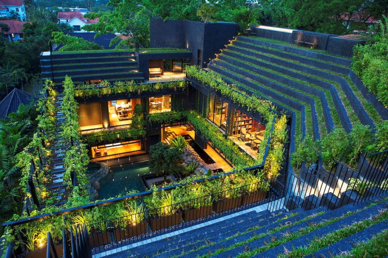 Những khu vườn trên mái nổi tiếng tại Singapore