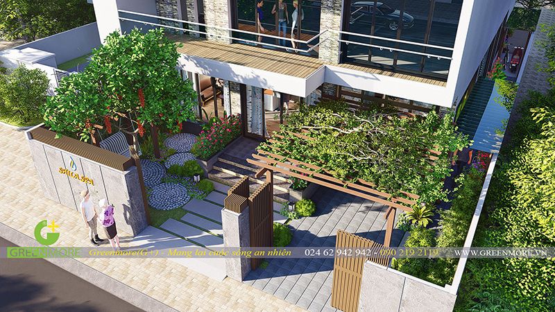 6+ mẫu sân vườn đẹp Greenmore thiết kế đầu năm 2020