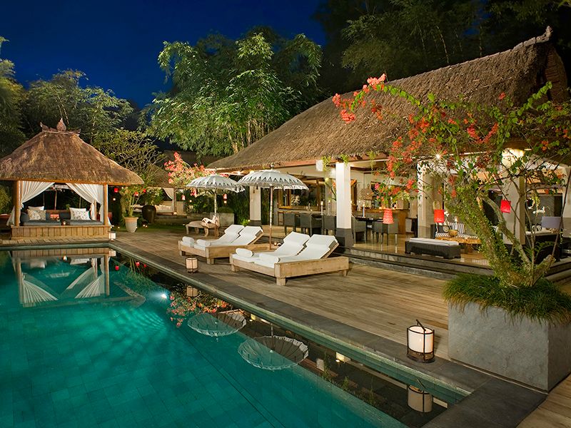 Villa Maya Retreat, cảnh quan sân vườn đậm nét văn hóa Á Đông