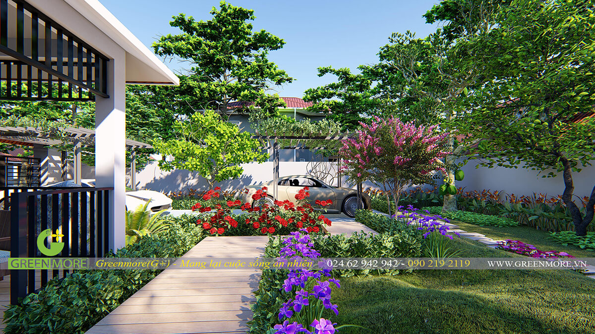 6+ mẫu sân vườn đẹp Greenmore thiết kế đầu năm 2020