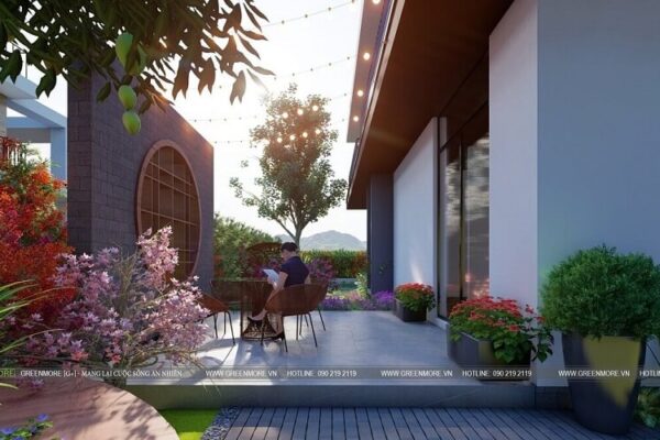 HOA GARDEN – Thiết kế vườn biệt thự nghỉ dưỡng tại Lương Sơn, Hòa Bình