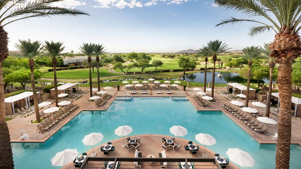 Những mẫu cảnh quan hồ bơi khách sạn đẹp nhất tại Mỹ