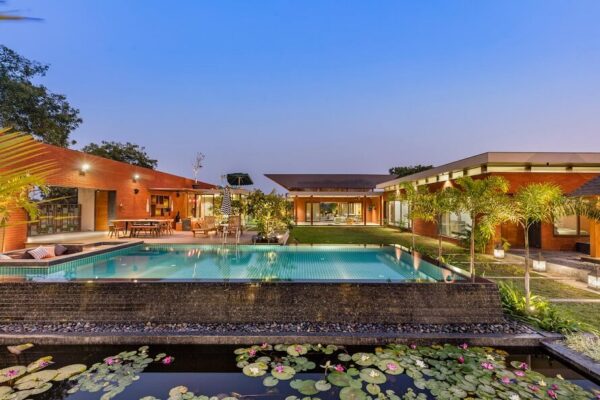 Cảnh quan Biệt thự sân vườn Tamara ở Ahmedabad, Ấn Độ