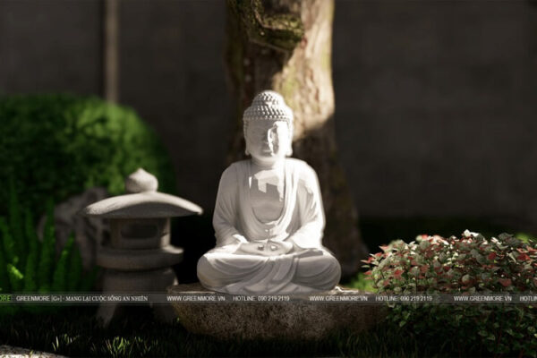 Vườn Zen Nhật Bản do Greenmore thực hiện tại Đại Lải