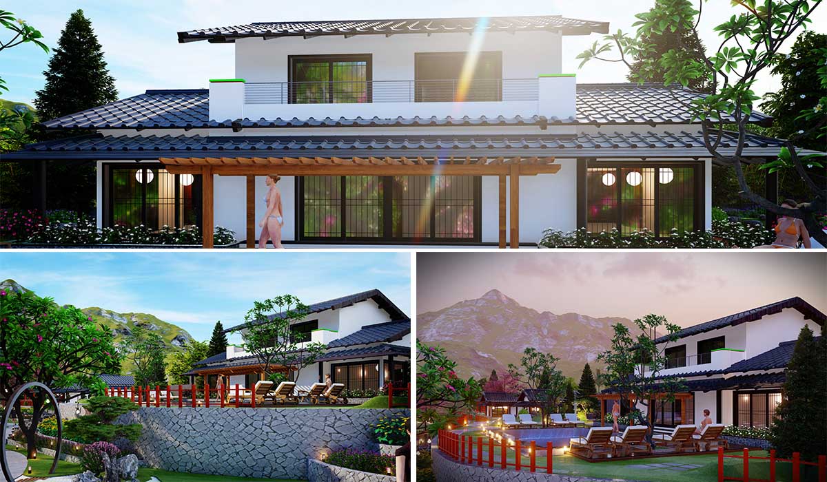 Thiết kế Villa nghỉ dưỡng tại Hòa Bình - Greenmore là công ty chuyên nghiệp và uy tín cung cấp Dịch vụ Tư vấn và thiết kế, thi công Biệt thự Villa sân vườn tại Hà Nội. Với uy tín 10 năm kinh nghiệm và triển khai hàng trăm dự án sẽ làm hài lòng mọi khách hàng.