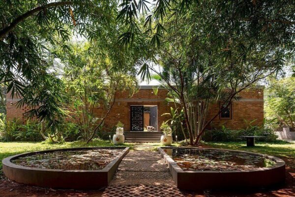 Sân vườn nghỉ dưỡng căn biệt thự tại Ấn Độ