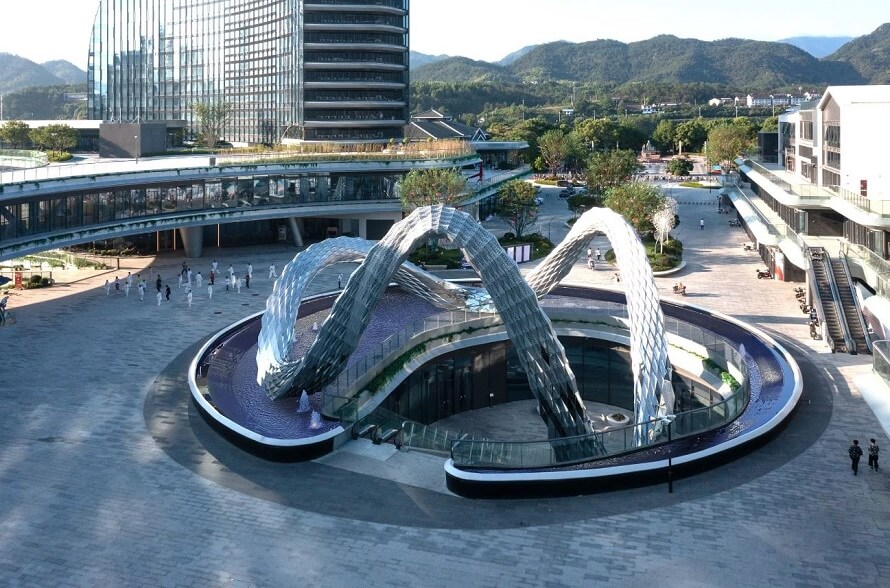 Thành phố cảnh quan Lishui Yintai do Belt Collins thiết kế