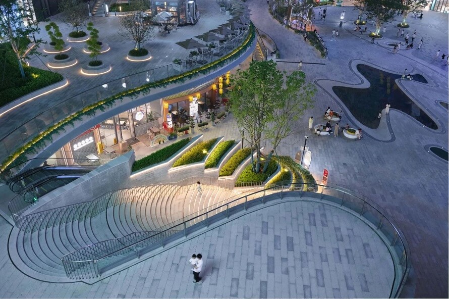 Thành phố cảnh quan Lishui Yintai do Belt Collins thiết kế