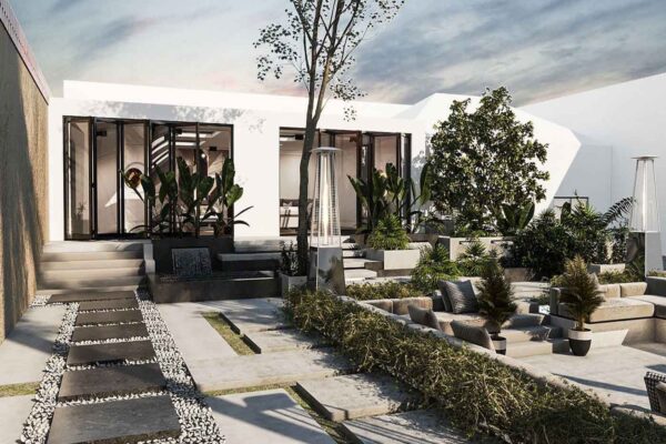 Sân vườn hiện đại: Xu hướng mới trong thiết kế nhà vườn