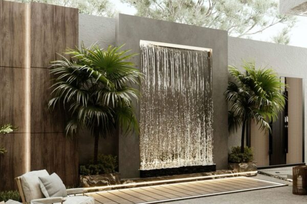 Thác nước – Tạo không gian thư giãn cho sân vườn