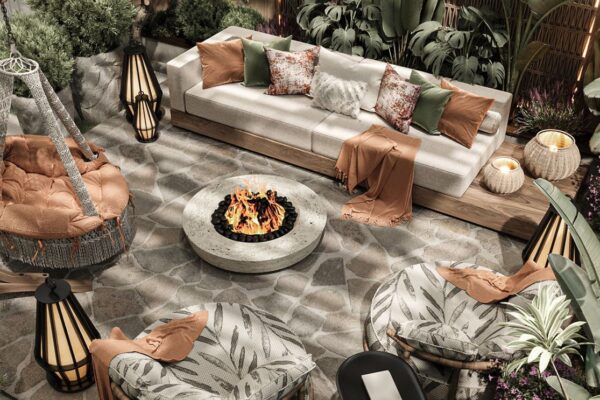 Top 3 vật liệu thường được dùng trong sân vườn hiện đại