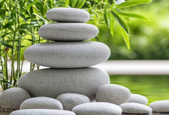 Sử dụng đá trong thiết kế sân vườn nghệ thuật