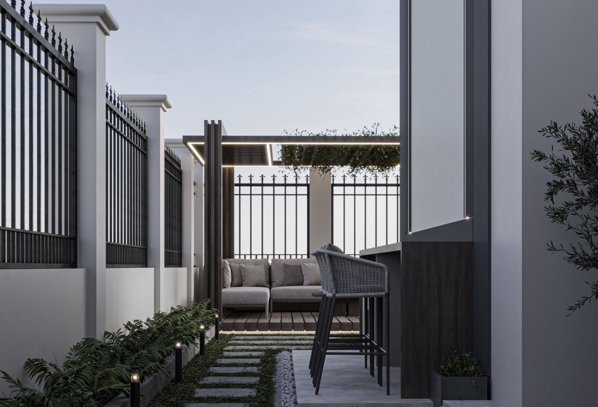 thiết kế sân vườn