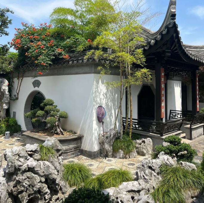 thiết kế sân vườn