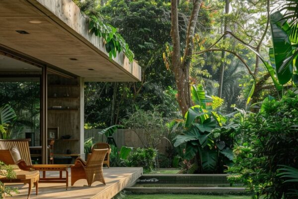 Thiết Kế Sân Vườn Phong Thủy Mang Lại May Mắn