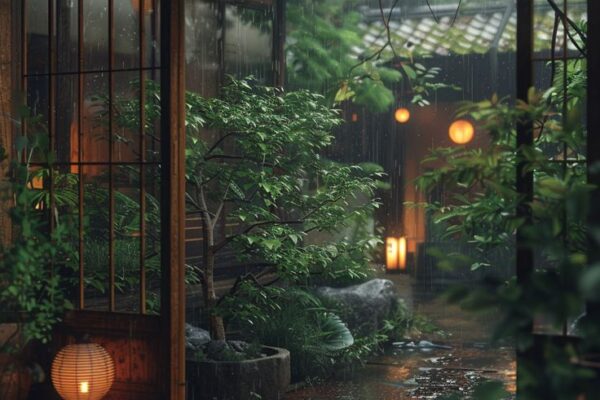 Sân Vườn Trời Mưa: Thiết Kế Sân Vườn Biến Mưa Thành Liệu Pháp