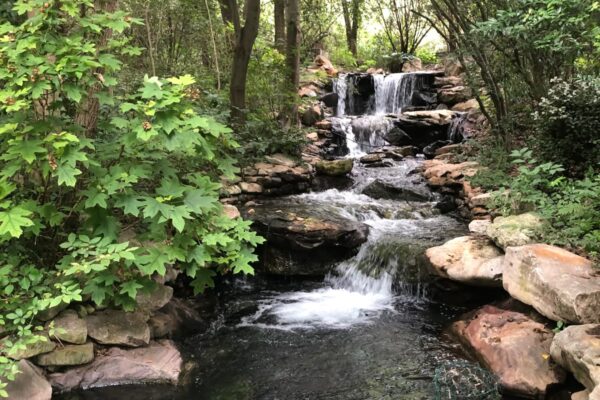 Biến Sân Vườn Thành ‘Spa Tinh Thần’ – Thác Nước Chảy Là Bản Giao Hưởng An Yên!