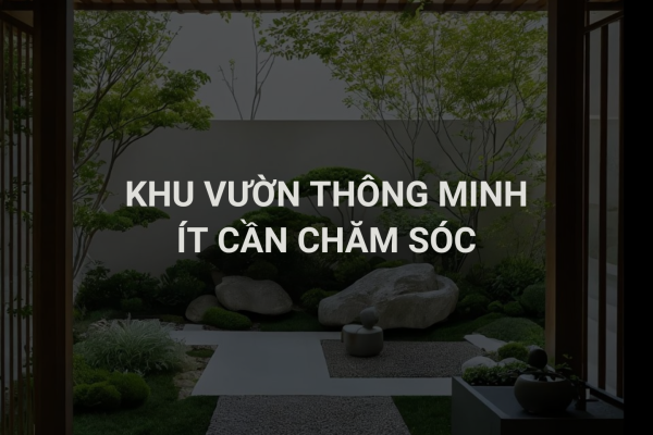 Giải Pháp Cho Người Bận Rộn: Khu Vườn Ít Cần Chăm Sóc