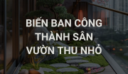 Biến Ban Công Thành Sân Vườn Thu Nhỏ