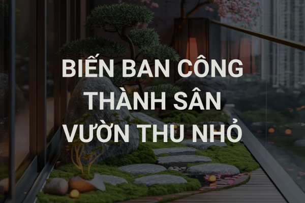 Biến Ban Công Thành Sân Vườn Thu Nhỏ