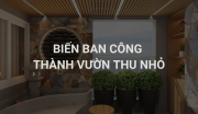 Biến Ban Công Thành Sân Vườn Đẹp