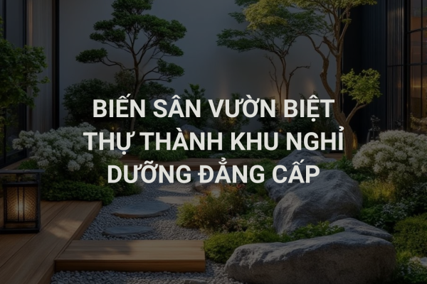 Tư Duy Thiết Kế Sân Vườn Hiện Đại Đẳng Cấp