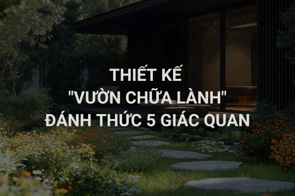 Thiết Kế “Vườn Chữa Lành” Đánh Thức 5 Giác Quan