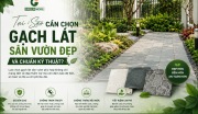 Gạch Lát Sân Vườn Đẹp: Mẹo Chọn & Xu Hướng Mới Nhất