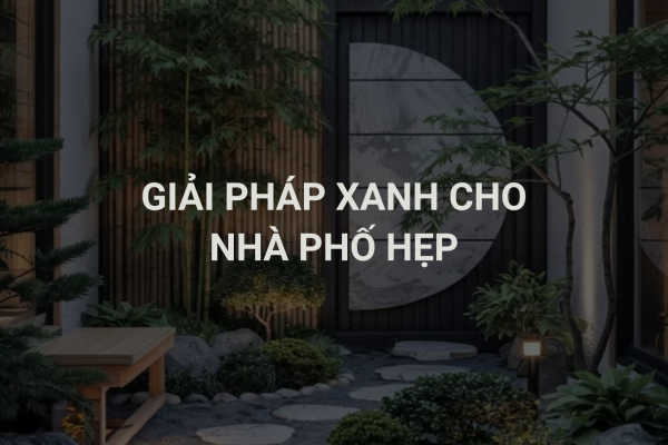 Giải Pháp Xanh Cho Nhà Phố Hẹp