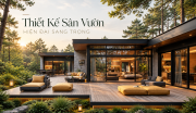 Mẫu Thiết Kế Sân Vườn Hiện Đại Sang Trọng