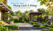 Thiết Kế Sân Vườn Phong Cách Á Đông