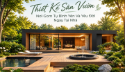 Thiết Kế Sân Vườn – Nơi Bình Yên Và Yêu Đời Ngay Tại Nhà